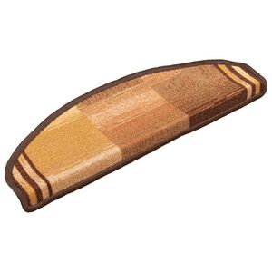 vidaXL Stufenmatten Selbstklebend 5 Stk. 65x21x4 cm Braun