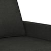 vidaXL Sessel Schwarz 60 cm Stoff