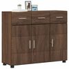 vidaXL Sideboard Braun Eichen-Optik 88,5 x 30,5 x 73 cm Holzwerkstoff