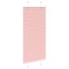 vidaXL Plissee Rosa 60x150 cm Stoffbreite 59,4 cm Polyester