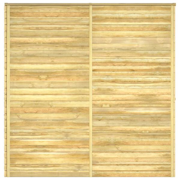 vidaXL Garten-Lagerschuppen 100x210x218 cm Kiefernholz Impr&auml;gniert