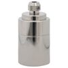 vidaXL Lampenfassungen 2 Stk. Satin-Nickel E27