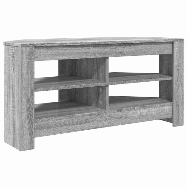 vidaXL EckTVSchrank Graues Sonoma 102 x 40,5 x 45 cm Holzwerkstoff