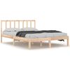 vidaXL Massivholzbett ohne Matratze 120x200 cm Kiefernholz