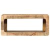vidaXL TV-Wandschrank 60x30x25 cm Raues Massives Mangoholz