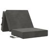 vidaXL Klappsofa Bett 90 x 67 x 45 cm Dunkelgrau