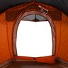 vidaXL Kuppel-Campingzelt 1 Person Grau und Orange Wasserdicht
