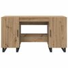 vidaXL Schreibtisch Artisan-Eiche 140 x 50 x 75 cm Holzwerkstoff