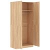 vidaXL Kleiderschrank Sonoma-Eiche 90x52x200 cm Holzwerkstoff