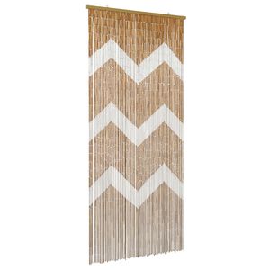 vidaXL Insektent&uuml;rvorhang Mehrfarbig 200 x 90 cm Bambus