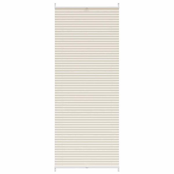 Plissee Faltrollo Rollo Jalousie Plisseerollo 90x200cm Creme