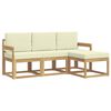 vidaXL Outdoor-Sofagarnitur 4 stk.