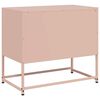 vidaXL TV-Schrank Rosa 68x39x60,5 cm Stahl