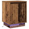 vidaXL Nachttisch 2 pcs Altholz 39 x 34,5 x 50 cm Holzwerkstoff