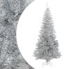 vidaXL K&uuml;nstlicher Weihnachtsbaum mit St&auml;nder Silber 240 cm PET