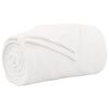 vidaXL Wohndecken 6 pcs Wei&szlig; 150 x 200 cm Fleece