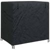 vidaXL Hollywoodschaukel-Abdeckung Schwarz 175 x 125 x 180 cm