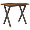vidaXL Quadratischer Esstisch 90 x 55 x 75 cm Massivholz Akazie