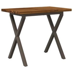 vidaXL Quadratischer Esstisch 90 x 55 x 75 cm Massivholz Akazie