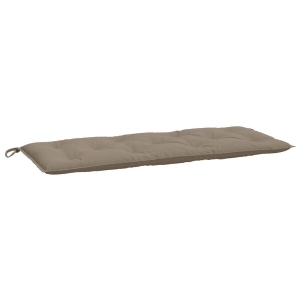 vidaXL Gartenbank-Auflage Taupe 120x50x7 cm Oxford-Gewebe