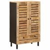 vidaXL Stauraumschr&auml;nke Natur 60 x 33 x 100 cm Massivholz Mango