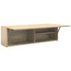 vidaXL Bad-Wandschrank Sonoma-Eiche 100x25x30 cm Holzwerkstoff