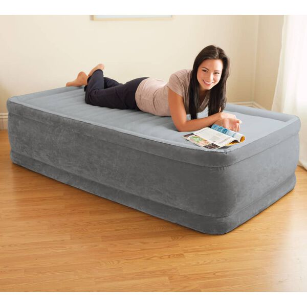 Intex Luftbett Dura-Beam Deluxe Comfort Plush Twin Size 99x191x46 cm