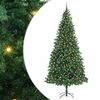 vidaXL K&uuml;nstlicher Weihnachtsbaum mit 300 LEDs mit St&auml;nder Gr&uuml;n 300 cm