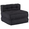 vidaXL Modulares Sofa 4 pcs Anthrazit Stoff