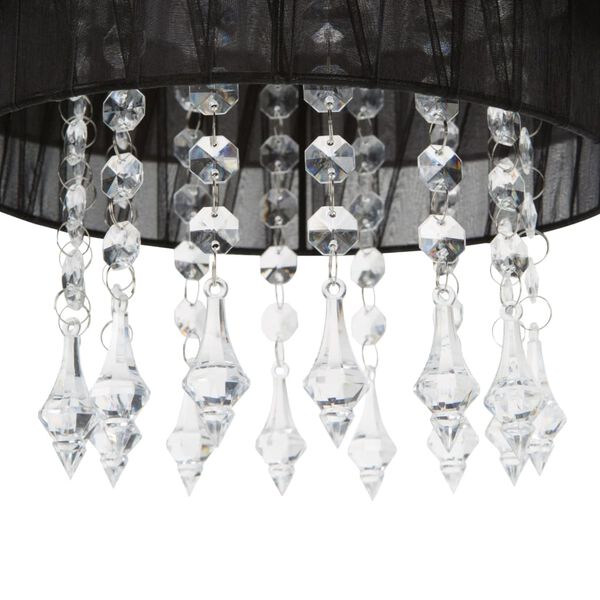 Ranex Pendelleuchte 30x30x140 cm Schwarz