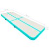 vidaXL Aufblasbare Gymnastikmatte mit Pumpe 300x100x20 cm PVC Gr&uuml;n