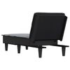 vidaXL Chaiselongue Hellgrau Stoff