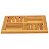 vidaXL Tischplatte 50x50x2 cm Quadratisch Massivholz Akazie