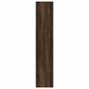 vidaXL B&uuml;cherregal Braun Eichen-Optik 57x28,5x107,5 cm Holzwerkstoff