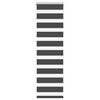 vidaXL Doppelrollo Schwarz 40x100 cm Stoffbreite 35,9 cm Polyester