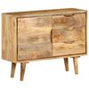 vidaXL Sideboard Massivholz Mango 90x30x69 cm
