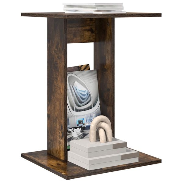 vidaXL Beistelltisch Ger&auml;ucherte Eiche 45 x 40 x 62,5 cm Holzwerkstoff