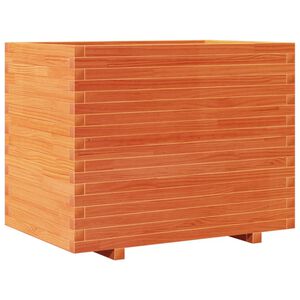 vidaXL Pflanzk&uuml;bel Wachsbraun 90x60x72 cm Massivholz Kiefer
