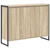 vidaXL Seitenschrank Sonoma-Eiche 96,5 x 30 x 75 cm Holzwerkstoff