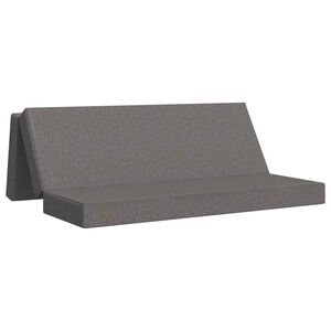 vidaXL Klappsofa Bett 180 x 67 x 45 cm Hellgrau