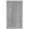 vidaXL Wandregale 4 Stk. Grau Sonoma 80x15x26,5 cm Holzwerkstoff