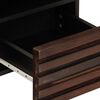 vidaXL TV-Schrank Braun 100x34x46 cm Massivholz Mango