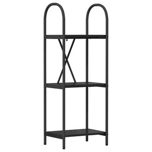 vidaXL B&uuml;cherregal 3 Ebenen 40 x 30 x 109 cm Holzwerkstoff