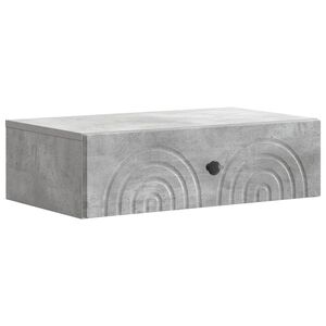 vidaXL Wandmontierter Beistelltisch 59 x 34,5 x 17 cm Holzwerkstoff