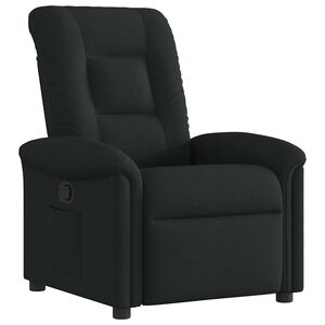 vidaXL Relaxsessel Schwarz Stoff