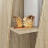 vidaXL Seitenregal Sonoma-Eiche 33 x 32 x 70,5 cm Holzwerkstoff