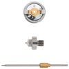 vidaXL HVLP Spritzpistole D&uuml;se 0,8 mm D&uuml;se Silber Edelstahl