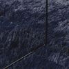 vidaXL Teppich Shaggy Hochflor NAVARRA Marineblau 100x100 cm Polyester