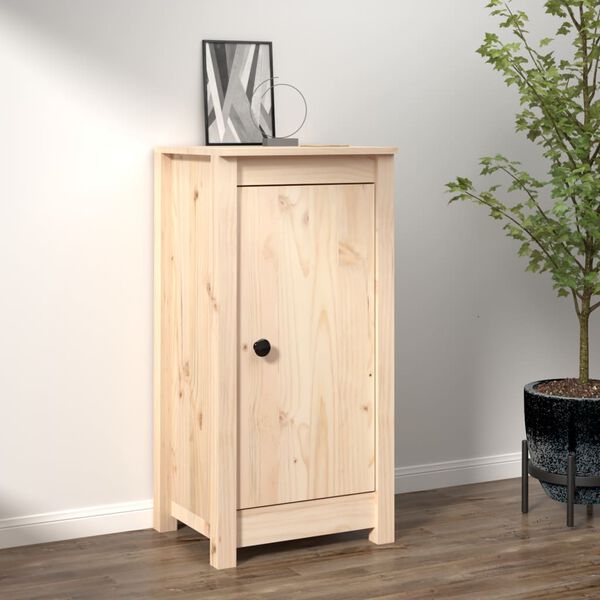 vidaXL Sideboard 39x35x80 cm Massivholz Kiefer