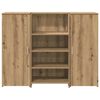 vidaXL Empfangstheke Artisan-Eiche 135x50x103,5 cm Holzwerkstoff
